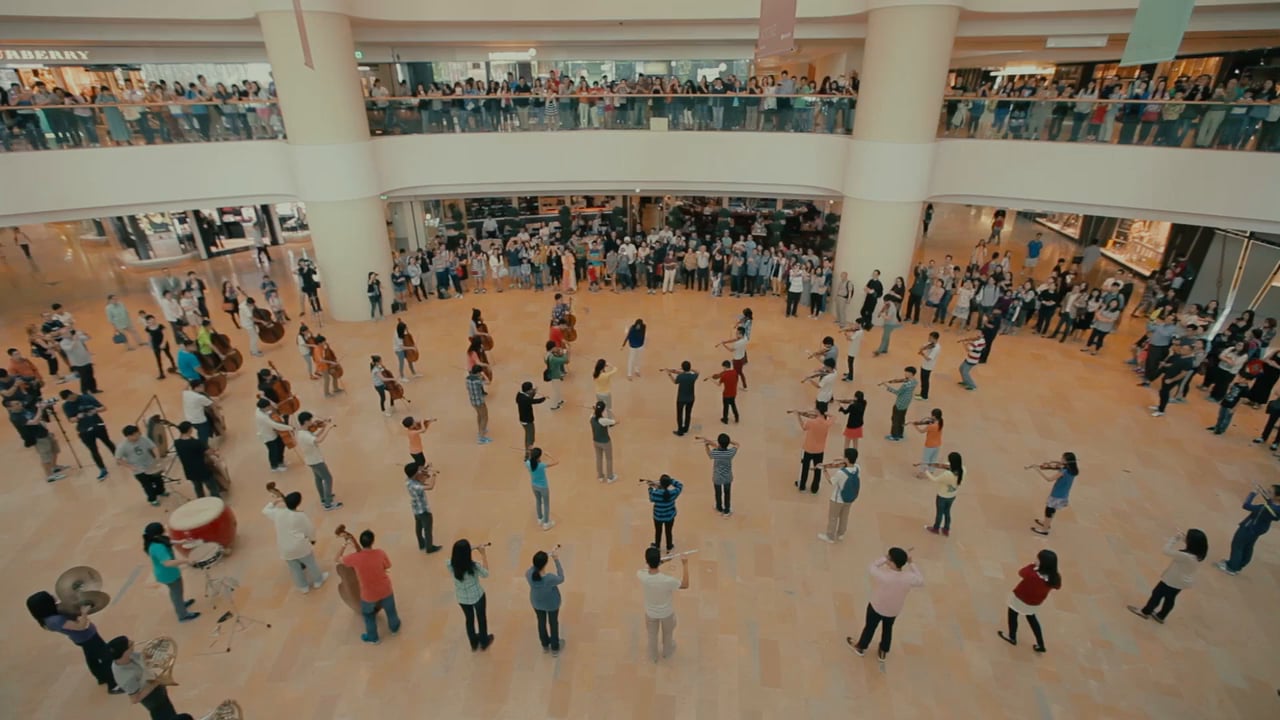 Pacific Place | Orchestra Flash Mob 2015
